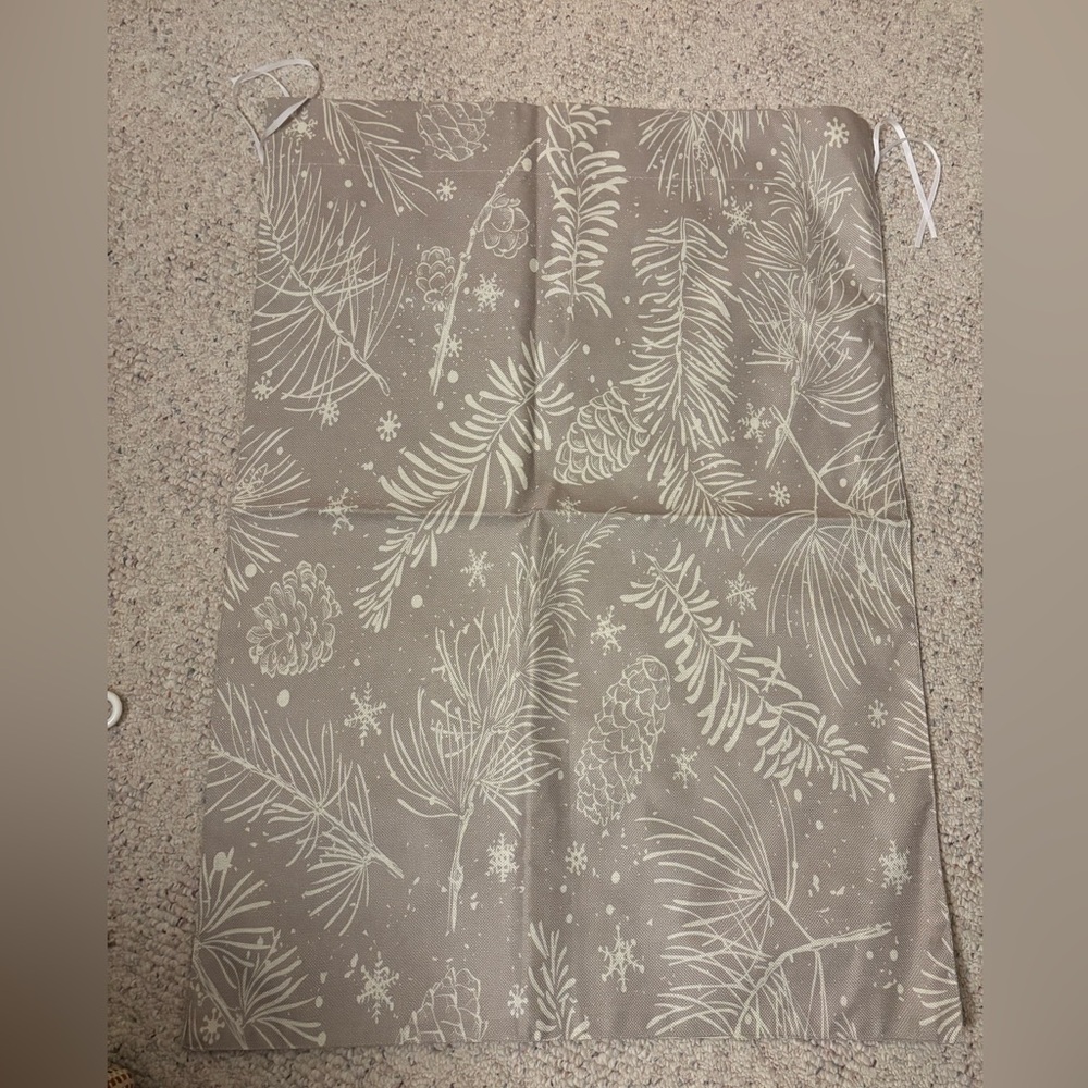 Pinecone Patterned House Flag